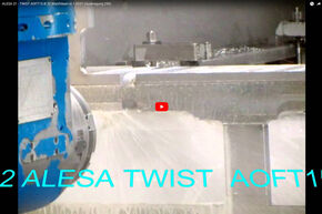 ALESA 21 - TWIST AOFT15 Ø 32 Walzfräsen in 1.0037 (Auskragung 250)